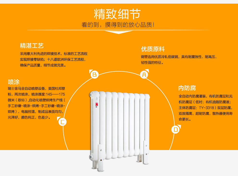 鋼制散熱器安裝